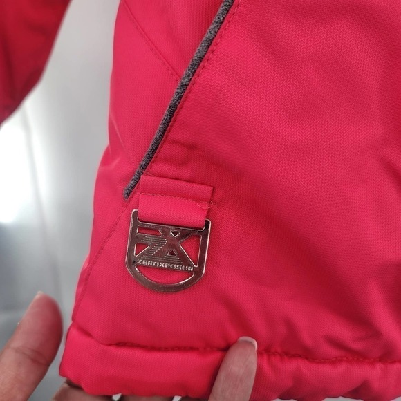 ZEROXPOSUR Girls' Winter Jacket Size Small 7/8 Hooded Faux Fur Trim - Picture 12 of 14